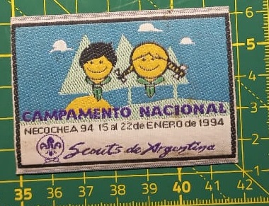 Campamento Nacional - Necochea 94 - 15 al 22 de Enero de 1994