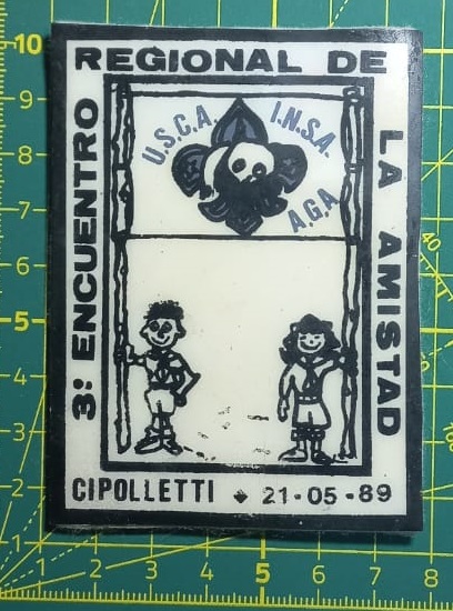 3° Encuentro Regional de la Amistad - Cipolletti 21-05-1989 - USCA- IN