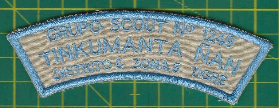 Grupo Scout N° 1249 - Tinkumanta Ñan - Distrito 5 - Zona 5 - Tigre
