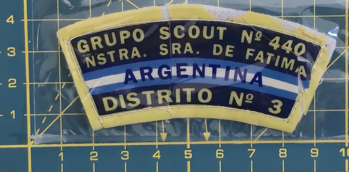 Grupo Scout Nº440 Nstra. Sra. de Fatima Argentina Distrito Nº3