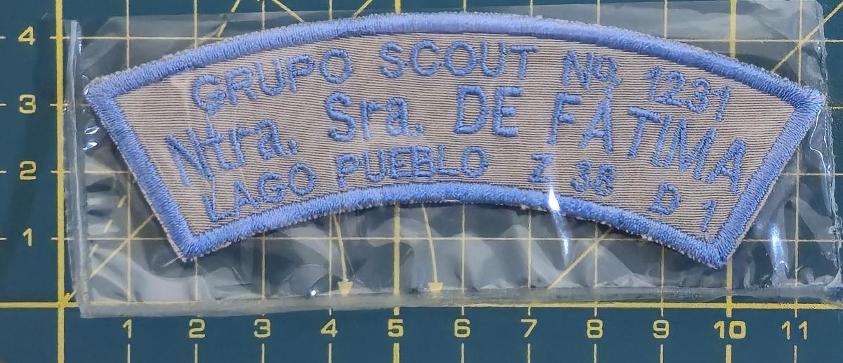 Grupo Scout Nº1231 Ntra. Sra. de Fatima Lago Pueblo Z 38 D 1