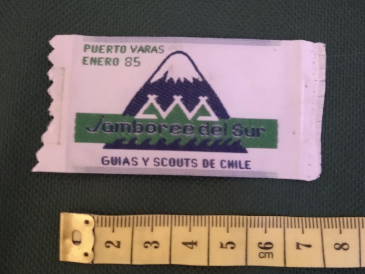 Jamboree del Sur - Puerto Varas - Enero 85 - Guías y Scouts de Chile