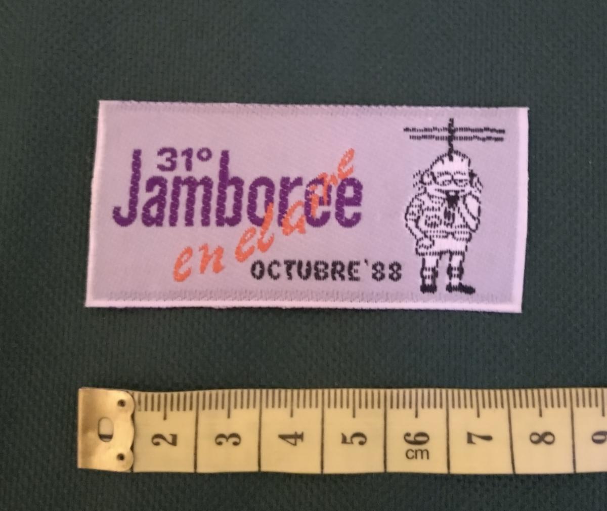 31° Jamboree en el Aire - Octubre '88